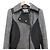 Max Mara Cappotto lungo in maglia combinata defile SPORTMAX Marrone Nero - vista 5