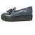 Autre Marque Mocassino slip-on in pelle Soft Glass con dettaglio Blu Blu navy - vista 3