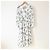 Autre Marque Vestido largo estampado NATURAL BEAUTY BASIC Blanco - vista 2