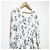 Autre Marque NATURAL BEAUTY BASIC Kleid mit Schlitz an der Schulter und Print Weiß - Ansicht 3