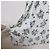 Autre Marque NATURAL BEAUTY BASIC Kleid mit Schlitz an der Schulter und Print Weiß - Ansicht 4