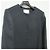 Autre Marque Abrigo largo sin cuello Super170’s Aveniretoile Negro - vista 3