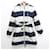 S Max Mara Abrigo reversible The Cube Beige Verde Azul marino  - vista 7