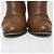 Botines de piel de becerro Salvatore Ferragamo Castaño - vista 16