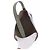 Valextra Borsa tote in pelle kaki Cachi - vista 7