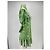 Autre Marque Vestido de algodón estampado verde Hayley Menzies - vista 3