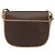 Céline Celine Vintage Macadam Canvas and Leather Marrone - vista 2