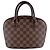 Borsa Louis Vuitton Damier Salia Mini Marrone Damier ebene - vista 3
