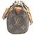 Borsa Louis Vuitton M41534 Monogram Mini Speedy Marrone - vista 4
