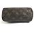 Borsa Louis Vuitton M41534 Monogram Mini Speedy Marrone - vista 5
