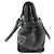 Borsa a tracolla Salvatore Ferragamo con logo Gancini Nero - vista 3