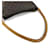 Borsa Louis Vuitton Monogram Looping GM Marrone - vista 5
