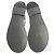 Sandali Chanel in pelle con logo CC Grigio antracite - vista 6