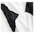 Yves Saint Laurent Vestido de seda estampado Rorschach Stefano Pilati Negro Blanco  - vista 3
