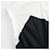 Yves Saint Laurent Vestido de seda estampado Rorschach Stefano Pilati Negro Blanco  - vista 4