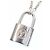 Pendente collana Louis Vuitton Silver Lockit