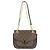 Borsa a tracolla Louis Vuitton Monogram Passy Marrone