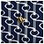 Prada Abrigo Capa Jacquard Geométrico Azul Marino - vista 4
