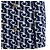 Prada Abrigo Capa Jacquard Geométrico Azul Marino - vista 6