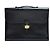 Hermès Sac à Dépêches 41 Valigetta Pelle Box Nera Nero