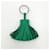 Hermès Porte-clés Carmen Menthe Agneau Milo Vert  - vue 2