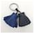 Hermès Portachiavi Carmen Uno-Dos Noir/Bleu Nero Blu Blu navy Blu scuro  - vista 2