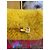 Fendi Nano Baguette Pelliccia Gialla Giallo - vista 4