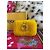 Fendi Nano Baguette Pelliccia Gialla Giallo - vista 7