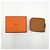 Silk In Hermès Silk'In Porta-moedas Pele Epsom Sesame Paprika-Rose Pop Castanho claro - vista 6