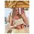Dior Portafoglio con Catena Studded in pelle Bianco Crudo Bianco sporco Gold hardware - vista 5