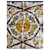 Hermès Sciarpa di Seta Daïmyo Princes du Soleil Levant 90cm Blu navy - vista 2