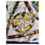 Hermès Sciarpa di Seta Daïmyo Princes du Soleil Levant 90cm Blu navy - vista 6