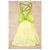Autre Marque Abito da Cerimonia in Seta Chiffon Giallo e Verde Verde chiaro - vista 14