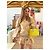 Dior Lady Dior Medium Borsa a Mano - Pelle Giallo Anice Verde chiaro - vista 20