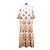 Autre Marque La Double J Artemis Maxikleid Mehrfarben - Ansicht 4