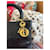 Dior Lady Dior Medium Borsa in pelle d'agnello nera Nero - vista 5