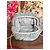 Borsa Pouch Bottega Veneta in Raffia Azzurro Turchese Chiaro Blu Blu chiaro - vista 6