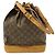Borsa a tracolla Louis Vuitton Monogram Noe Marrone
