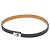 Choker Mini Kelly in pelle Swift nera Hermès Nero - vista 2