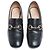 Gucci Mocassini Horsebit in Pelle Nera Nero - vista 3