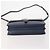 LOEWE Anagram Business Bag Leather 2way Navy Silver Auth bs34926 Argento Blu navy - vista 5