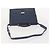 LOEWE Anagram Business Bag Leather 2way Navy Silver Auth bs34926 Argento Blu navy - vista 7