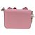 BALENCIAGA Mini Chain Wallet Kitty Leather Pink Silver 623241 Auth 170544SM Argento Rosa - vista 3