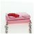 BALENCIAGA Mini Chain Wallet Kitty Leather Pink Silver 623241 Auth 170544SM Argento Rosa - vista 6