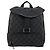 Zaino GUCCI GG Canvas Nero Argento 019 0352 Auth 177495A - vista 2