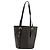 Céline Borsa Tote CELINE Macadam in tela PVC e pelle nera e oro Auth 179349 Nero D'oro - vista 3
