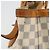 LOUIS VUITTON Borsa Tote Hampstead MM Damier Azur N51206 LV Auth ep14515 - vista 5