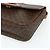 Céline CELINE Macadam Canvas Schultertasche PVC Leder Braun Gold Auth ka4327 Golden - Ansicht 10