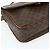 Céline CELINE Macadam Canvas Schultertasche PVC Leder Braun Gold Auth ka4327 Golden - Ansicht 11
