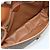 Céline CELINE Macadam Canvas Schultertasche PVC Leder Braun Gold Auth ka4327 Golden - Ansicht 16